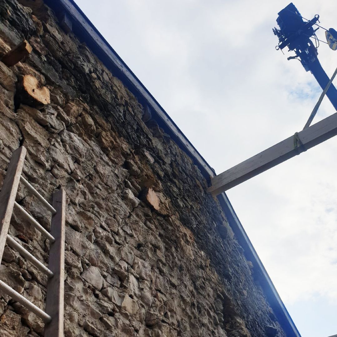 Démarrage chantier petite grange